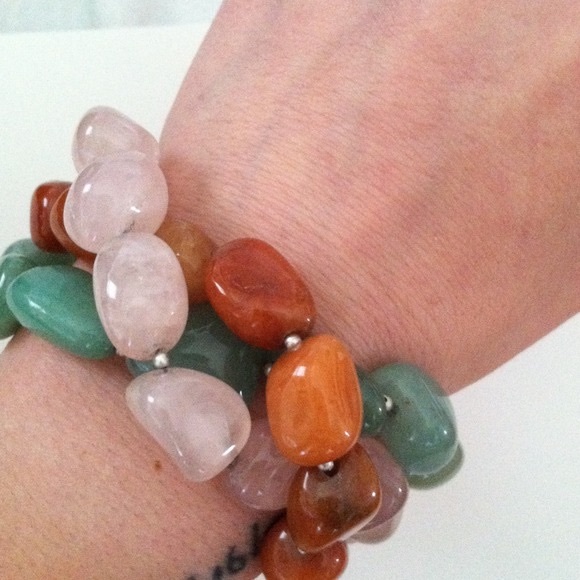 hand made Jewelry - Stunning hand made semi precious stone bracelet